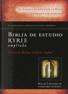 Portada de Biblia Estudio RYRIE Ampliada - ISBN 9780825418167