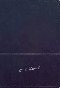 Portada de Biblia Relexiones de C.S. Lewis Azul RVR - ISBN 9780829770926