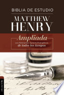 Biblia Estudio Matthew Henry RVR PD