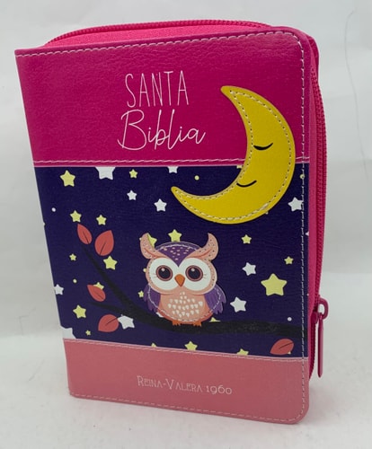 Niños Biblia - Bolsillo Zipper Buho RV60 - Biblia