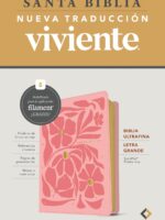Biblia NTV Letra Grande TS Rosada Flores
