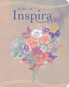 Portada de Biblia Inspira Acuarela rosa NTV Filament - ISBN 9798400509551