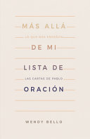 Mas alla de mi lista de oracion