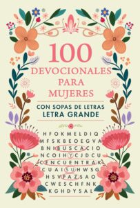 Portada de Devocionales para Muj 100 con Sopa de letras - ISBN 9798890983404