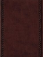 Bible - ESV - Large Print Mahogany