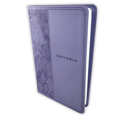 Portada de Biblia NTV Sentipiel Morado - ISBN 9781496488947
