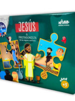 Portada de Niños rompecabezas Jesus protagonista - ISBN 9798893842975