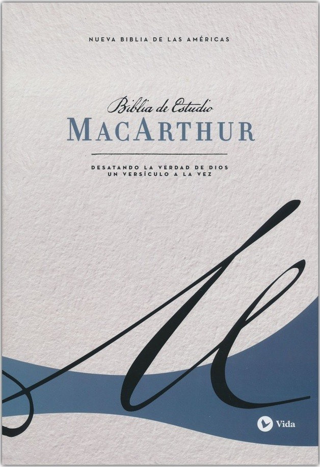 Portada de Biblia Estudio MacArthur TD NBLA - ISBN 9780829770353