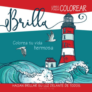 Portada de libros colorear - Brilla Colorea tu vida - ISBN 9780789923776