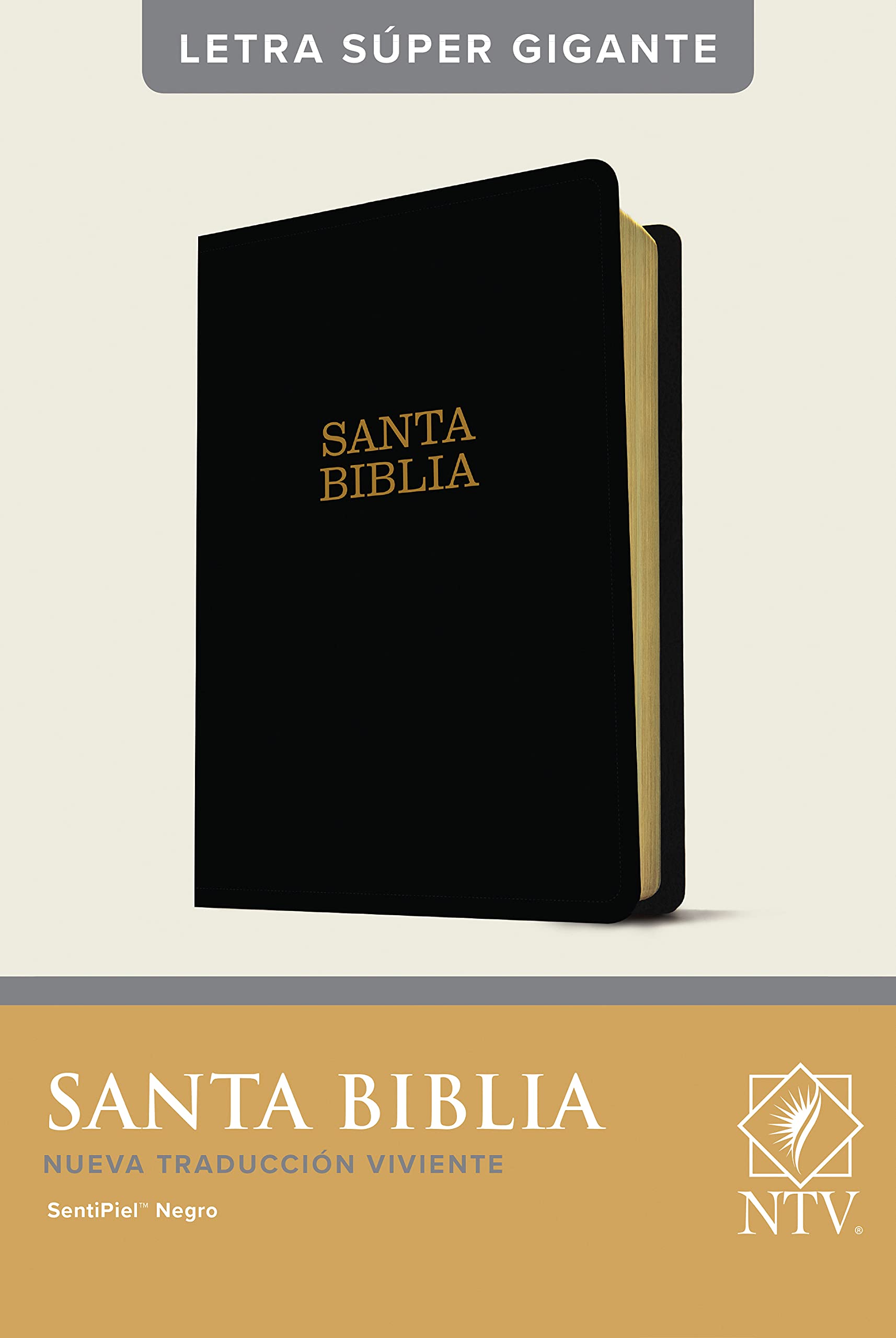 Portada de Biblia Super Gig NTV Negra - ISBN 9781496450203