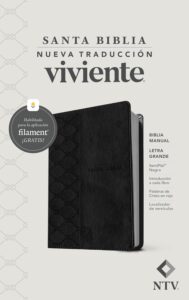 Biblia NTV Negra Grande Filament