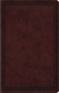 Bible ESV Large Print Mahogany - 9781433550294