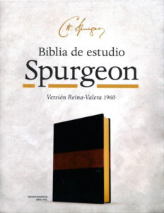 Biblia Estudio C.H Spurgeon Negro-Cafe RV60 - 9781535915182