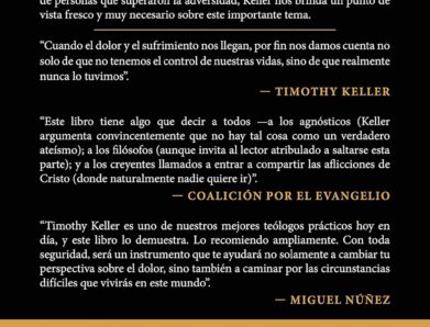 Caminar con Dios en el dolor y sufrimiento