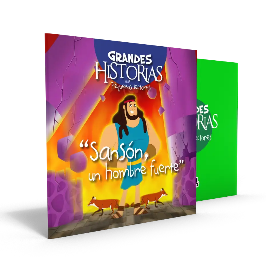 Portada de Niños Grandes Historias - Sanson - ISBN 9788417521899