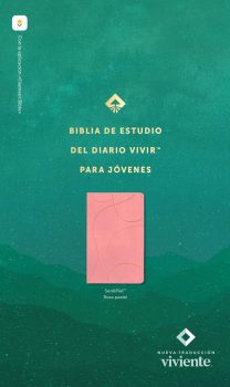 Portada de Biblia Jovenes NTV Estudio Rosada Diario vivir Filament - ISBN 9781496429902