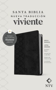Biblia NTV Negra Grande Filament