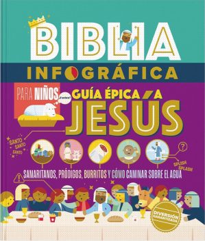 Portada de Ninos Biblia - Infografica 3 (Guia a Jesus) - ISBN 9780825450044