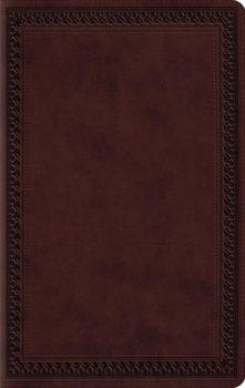 Bible - ESV - Large Print Mahogany