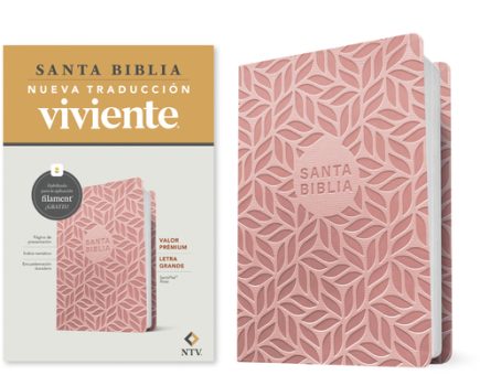 Biblia NTV Letra Grande Plas Rosada