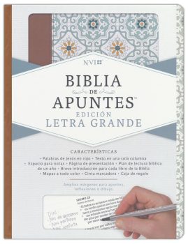 Biblia Apuntes NVI Letra Grande - 9781535926126