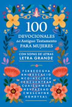 Portada de Devocionales para Muj 100 con Sopa Letra Grande - ISBN 9798890985064