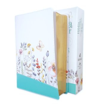 Portada de Biblia de la Mujer conforme al corazon de Dios - Jardin Elizabeth George - ISBN 9780825456503