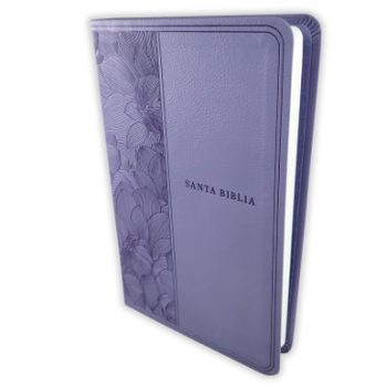 Portada de Biblia NTV Sentipiel Morado - ISBN 9781496488947