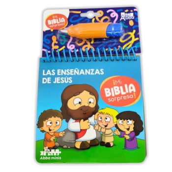 Portada de Niños pinta con agua - las enseñanzas de Jesus - ISBN 9798885168649