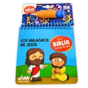 Portada de Niños pinta con agua - los milagros de Jesus - ISBN 9798885168632