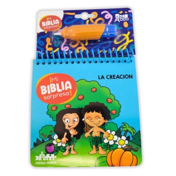 Portada de Niños pinta con agua - La creacion - ISBN 9798885168564