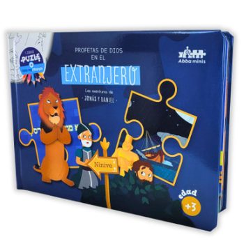 Portada de Niños rompecabezas Profetas en el extranjero - ISBN 9798893842951