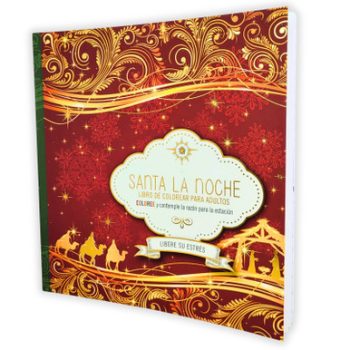 Portada de Colorear - Santa la noche - ISBN 9781629989815