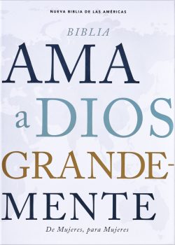 Portada de Biblia Ama a Dios Grandemente NBLA TS Turquesa - ISBN 9780829771688