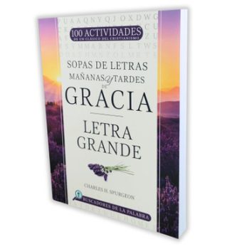 Portada de Sopa de letras - Spurgeon - ISBN 9798887694894