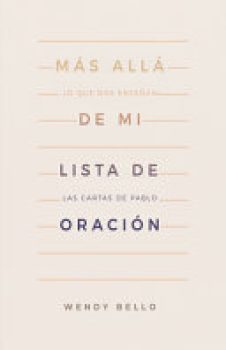 Mas alla de mi lista de oracion